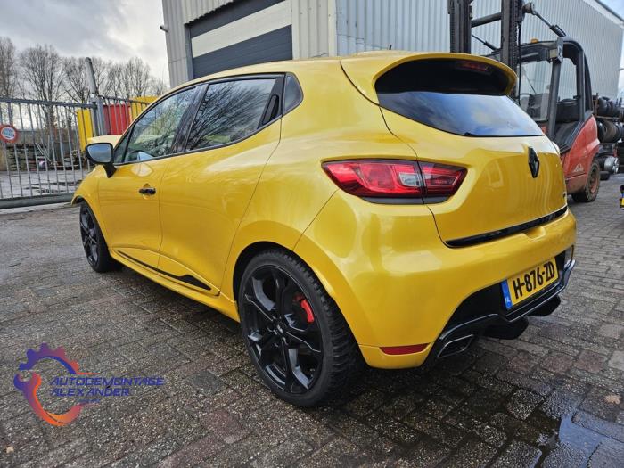 Renault Clio IV 1.6 Turbo 16V RS 200 EDC Samochód złomowany (2013, Zólty)
