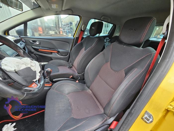 Renault Clio IV 1.6 Turbo 16V RS 200 EDC Samochód złomowany (2013, Zólty)