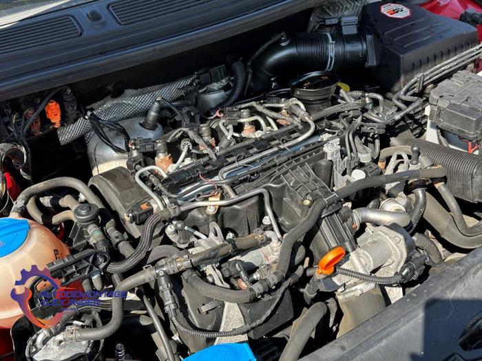 Skoda Fabia II 1.6 TDI 16V 105 Vehículo de desguace (2013, Rojo)