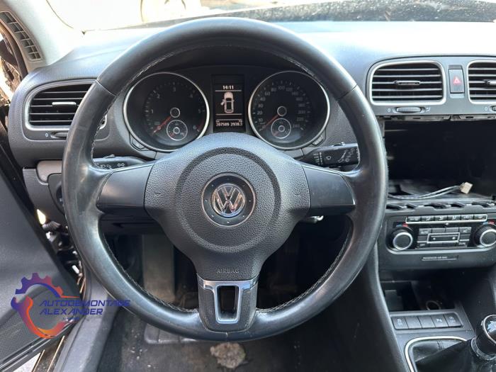Volkswagen Golf VI 1.6 TDI 16V Skrotfordon (2011, ZWART)