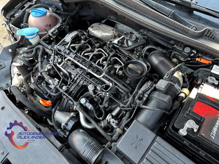 Volkswagen Golf VI 1.6 TDI 16V Skrotfordon (2011, ZWART)
