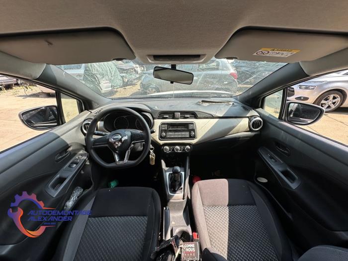 Nissan Micra 1.0 12V Épave (2017, Blanc)