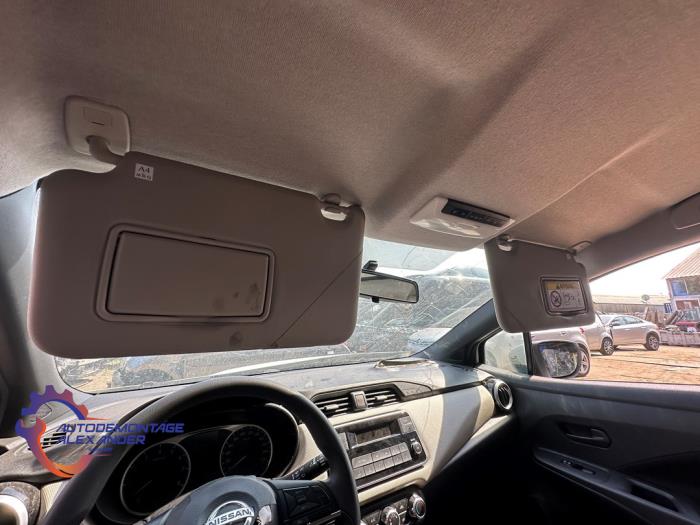 Nissan Micra 1.0 12V Épave (2017, Blanc)
