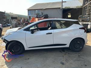 Nissan Micra 1.0 12V Épave (2017, Blanc)