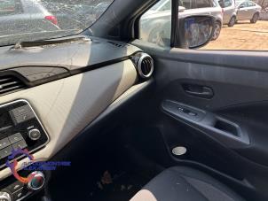Nissan Micra 1.0 12V Épave (2017, Blanc)
