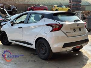 Nissan Micra 1.0 12V Épave (2017, Blanc)