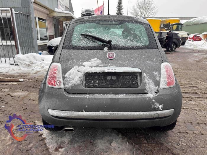 Fiat 500 0.9 TwinAir 85 Samochód złomowany (2013, Szary)