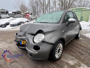 Fiat 500 0.9 TwinAir 85 Samochód złomowany (2013, Szary)