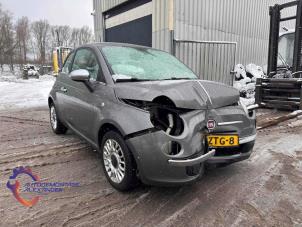 Fiat 500 0.9 TwinAir 85 Samochód złomowany (2013, Szary)