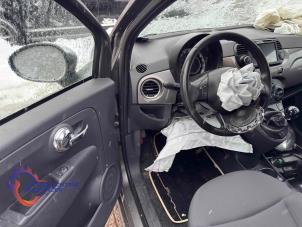 Fiat 500 0.9 TwinAir 85 Samochód złomowany (2013, Szary)