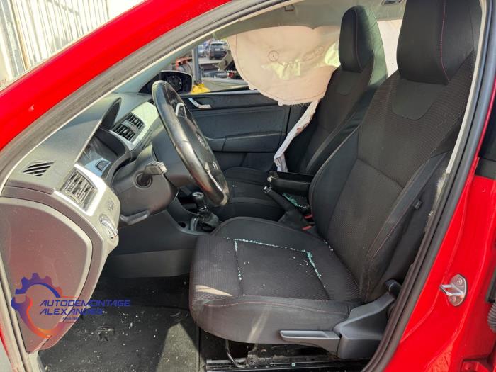 Skoda Rapid Spaceback 1.6 TDI Greenline Vehículo de desguace (2014, Rojo)