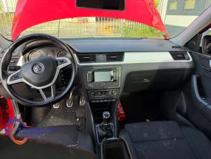 Skoda Rapid Spaceback 1.6 TDI Greenline Vehículo de desguace (2014, Rojo)
