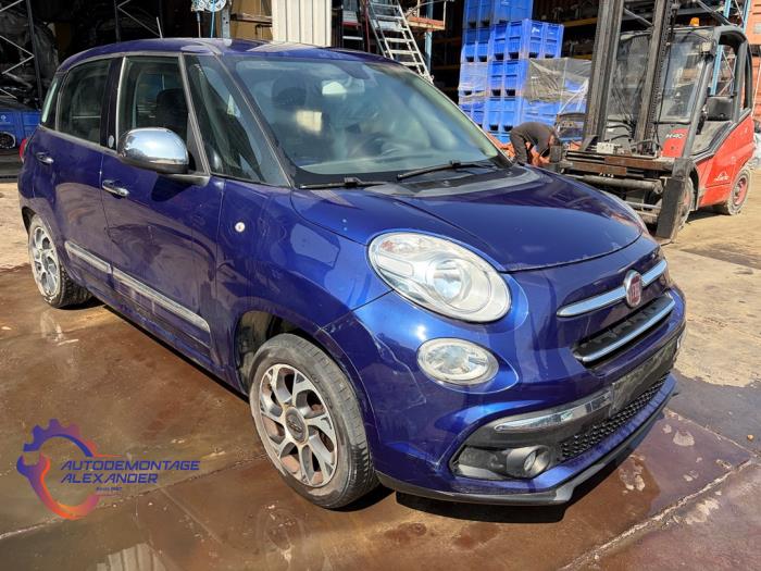 Fiat 500L 1.4 16V Vehículo de desguace (2018, Azul)