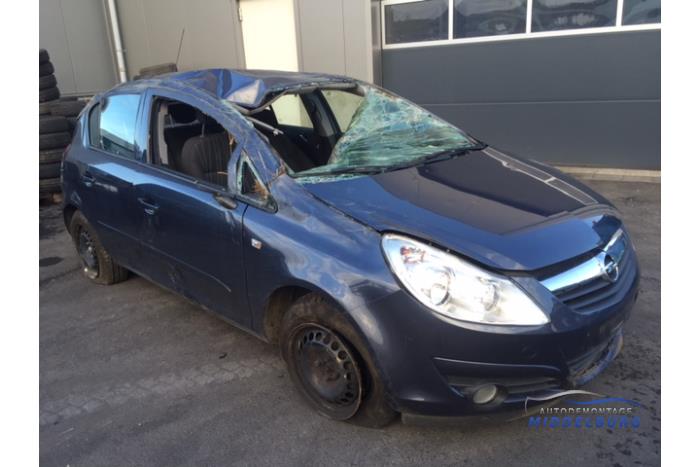 Opel Corsa Salvage Year Of Construction 2008 Colour Blue Proxyparts Com