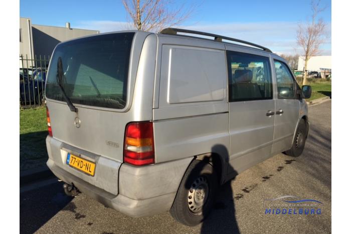 Mercedes Vito 2.3 108D Salvage vehicle (1998, Silver)