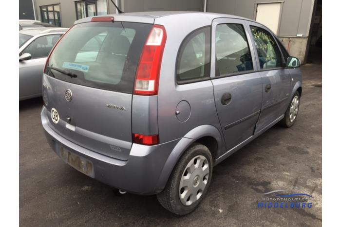 Opel Meriva Samochód złomowany (2004, Srebrny)