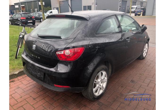 Seat Ibiza Salvage Year Of Construction 2010 Colour Black