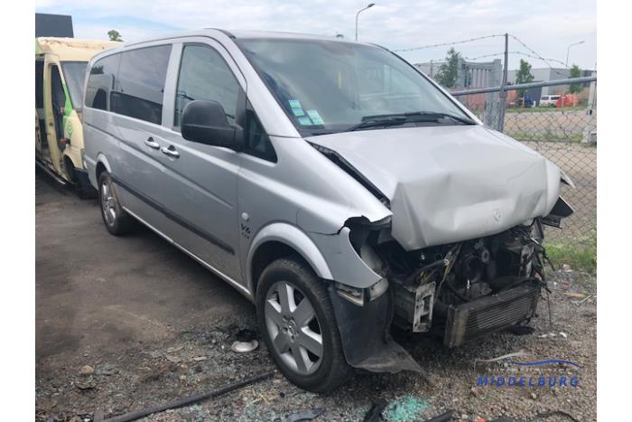Mercedes Vito 3 0 120 CDI V6 24V Salvage Vehicle 2007 Gray 