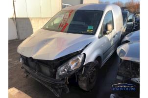 Volkswagen Caddy III 1.6 TDI 16V Épave (2012, Métallisé, Gris argenté)