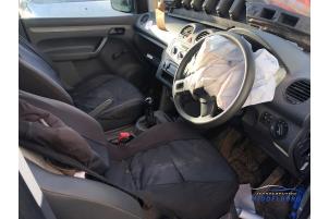 Volkswagen Caddy III 1.6 TDI 16V Épave (2012, Métallisé, Gris argenté)