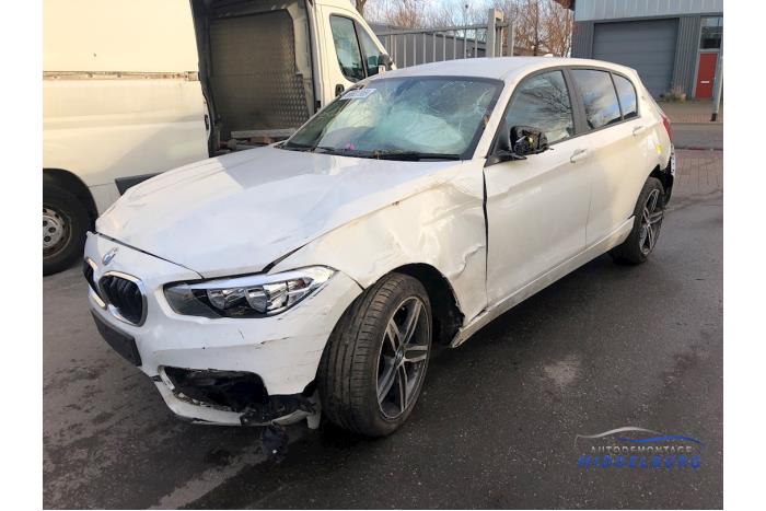 BMW 1 serie 114d 1.5 12V TwinPower Vehículo de desguace (2015, Blanco)