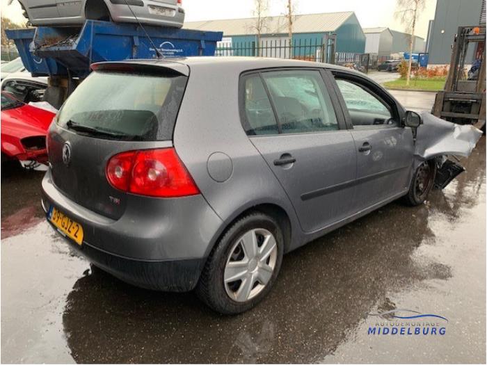 Volkswagen Golf V Tsi V Salvage Vehicle Gray