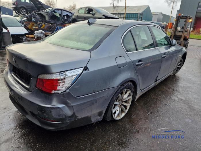 BMW 5 serie 520d 16V Skrotfordon (2008, SPACEGRAU METALLIC)