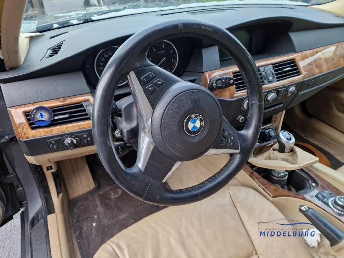 BMW 5 serie 520d 16V Skrotfordon (2008, SPACEGRAU METALLIC)