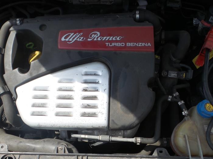 Alfa Romeo MiTo 1.4 Turbo 16V Samochód złomowany (2011, Metalik, Niebieski)