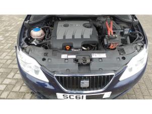 Seat Ibiza ST 1.6 TDI 105 Épave (2012, Métallisé, Bleu)