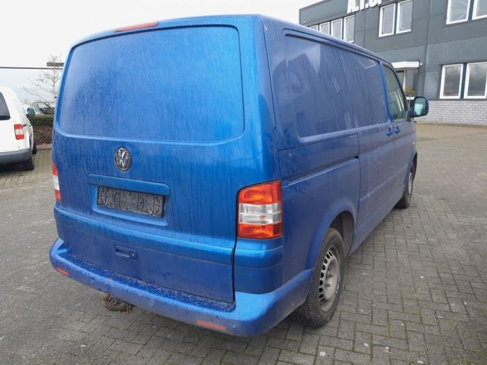 Volkswagen Transporter T5 1.9 TDi Salvage vehicle (2008, Dark, Metallic, Blue)