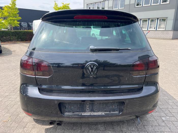 Volkswagen Golf VI 1.4 TSI 122 16V Samochód złomowany (2010, Metalik, Czarny)