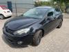 Volkswagen Golf VI 1.4 TSI 122 16V Samochód złomowany (2010, Metalik, Czarny)