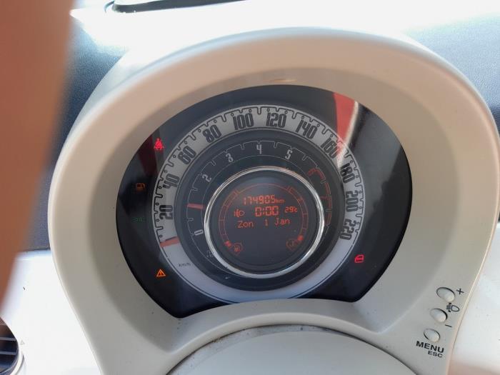Fiat 500C 1.2 69 Épave (2012, Blanc)