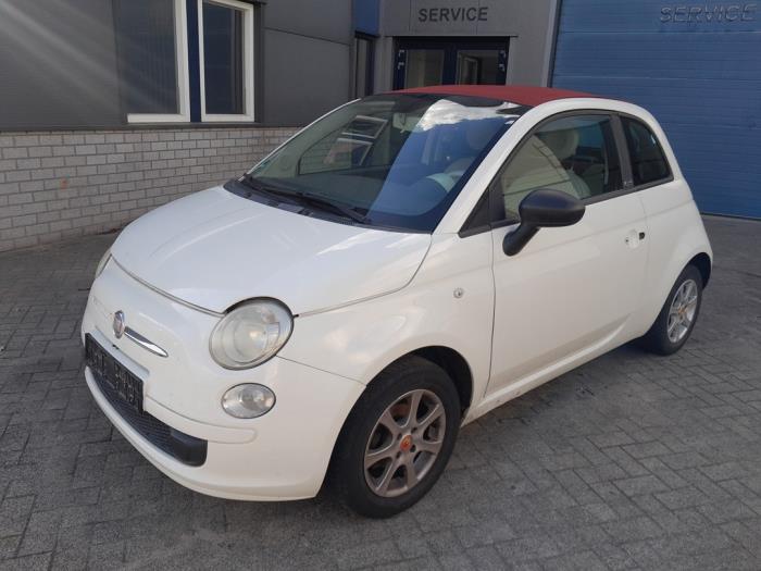 Fiat 500C 1.2 69 Épave (2012, Blanc)