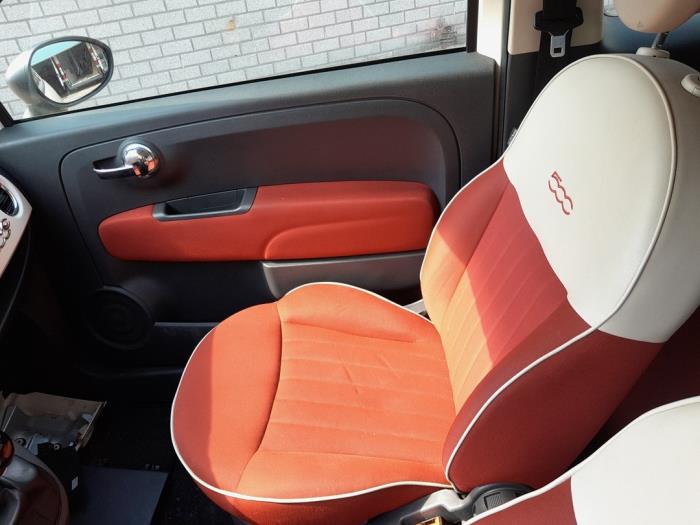 Fiat 500C 1.2 69 Épave (2012, Blanc)