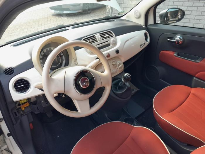 Fiat 500C 1.2 69 Épave (2012, Blanc)