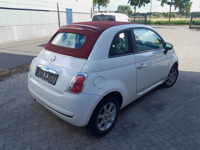 Fiat 500C 1.2 69 Épave (2012, Blanc)