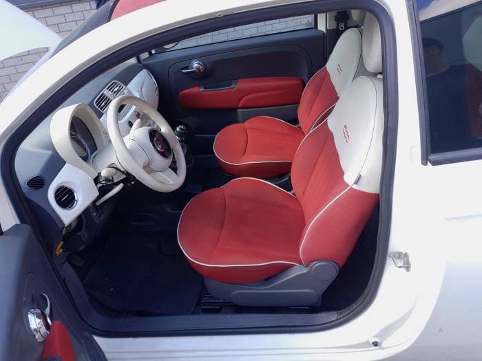Fiat 500C 1.2 69 Épave (2012, Blanc)