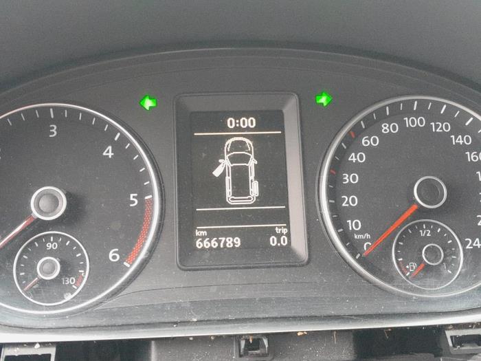 Volkswagen Caddy IV 2.0 TDI 75 Épave (2016, Blanc)