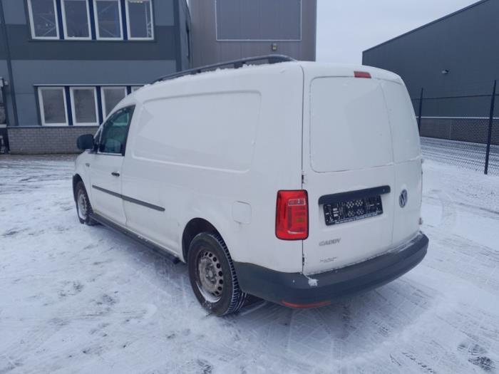 Volkswagen Caddy IV 2.0 TDI 75 Épave (2016, Blanc)