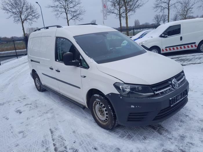 Volkswagen Caddy IV 2.0 TDI 75 Épave (2016, Blanc)