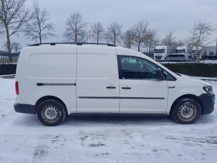 Volkswagen Caddy IV 2.0 TDI 75 Épave (2016, Blanc)