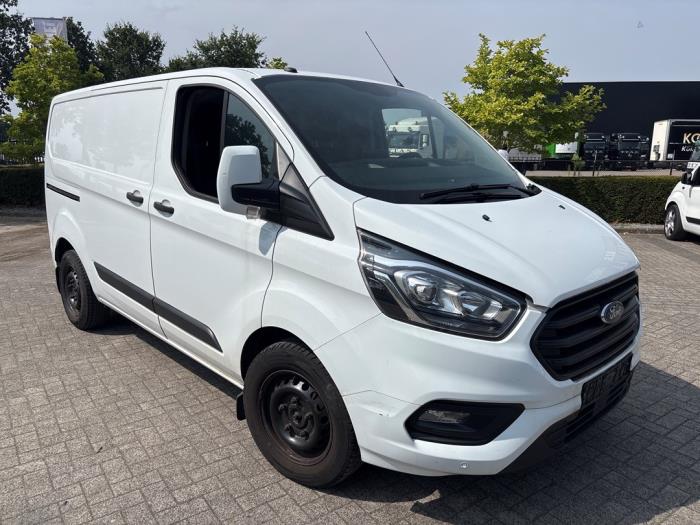 Ford Transit Custom 2.0 TDCi 16V Eco Blue 130 Vehículo de desguace (2018, Blanco)