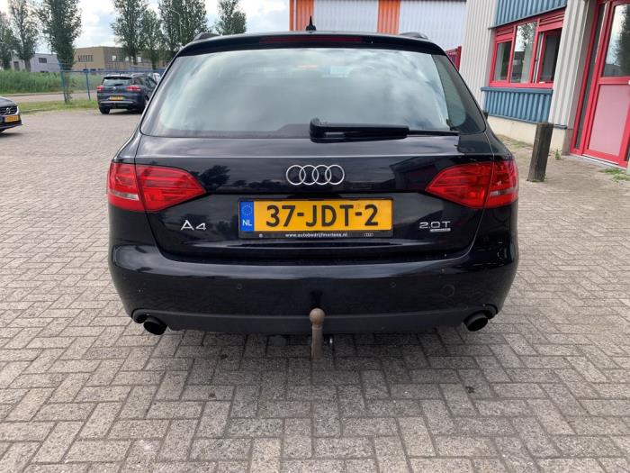 Audi A4 Avant 2.0 TFSI 16V Quattro Coche dañado (2009, Negro)