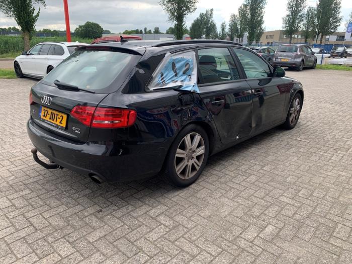 Audi A4 Avant 2.0 TFSI 16V Quattro Coche dañado (2009, Negro)