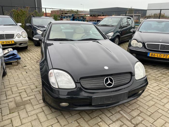 Mercedes SLK 2 0 200 K 16V Salvage Vehicle 2001 Black 