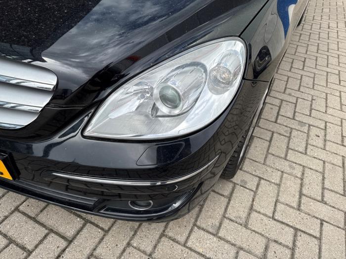 Mercedes B 2.0 B-200 16V Turbo Épave (2007, Métallisé, Noir)