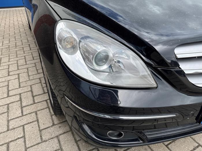 Mercedes B 2.0 B-200 16V Turbo Épave (2007, Métallisé, Noir)