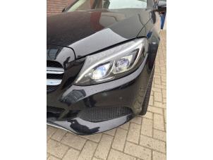 Mercedes C Estate C-350 e 2.0 16V Vehículo de desguace (2016, Negro)